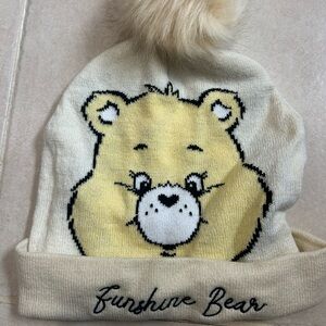 Funshine Bear Beanie - Cream and Yellow, Care Bears